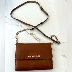 Michael Kors cross body wallet